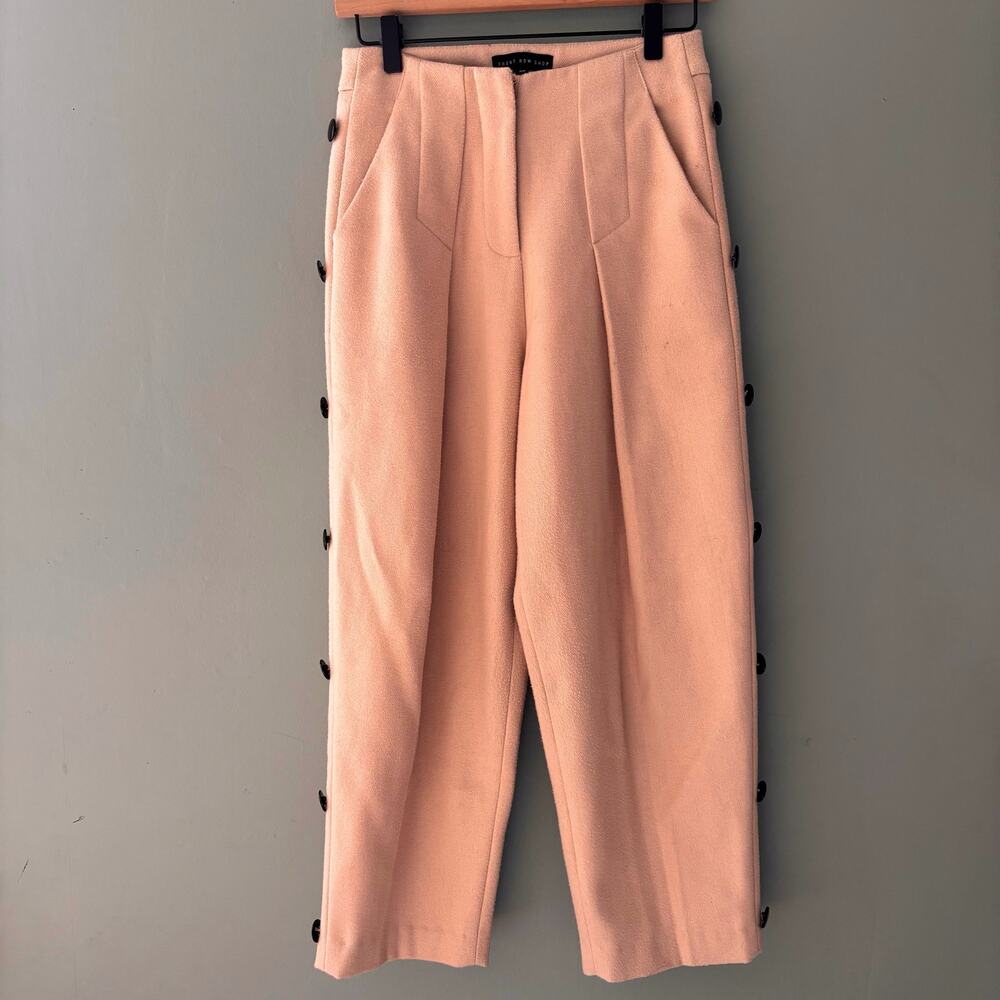 Front Row Shop Wool Trouser Pants